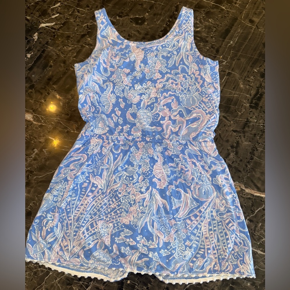 Girls Lilly Pulitzer Mini Jarrett Romper